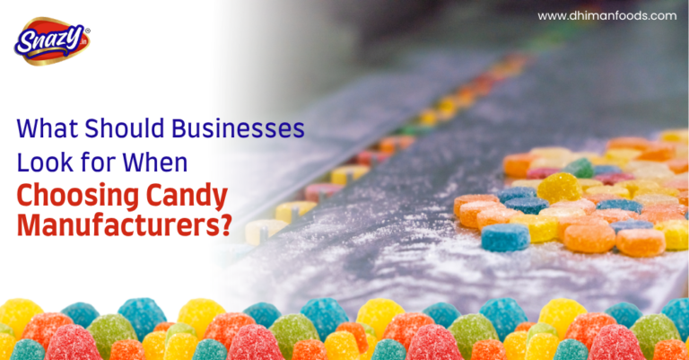What Should Businesses Look for When Choosing Candy Manufacturers?